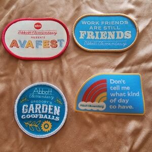 D23 2024 Disney Exclusive Abbott Elementary Patches